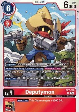 Deputymon (EX7 - 010)⁣ - Digimon Liberator⁣ (Rare)⁣ [010] - El Duelista