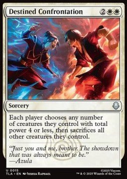 Destined Confrontation - Magic: The Gathering | Avatar: The Last Airbender (Uncommon) [TLA - 15] - El Duelista