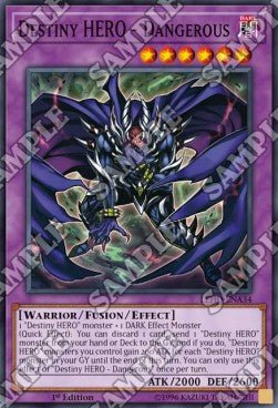 Destiny HERO - Dangerous - Legendary Hero Decks (Common) [LEHD - A34] - El Duelista