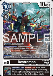 Destromon (BT21 - 060)⁣ - World Convergence⁣ (Uncommon)⁣ [060] - El Duelista