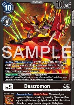 Destromon (P - 094) - Premium Bandai Products (Alternative Art) [PB - XX - P - 094] - El Duelista