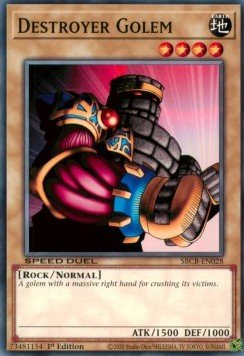 Destroyer Golem - Speed Duel: Battle City Box (Common) [SBCB - 028] - El Duelista