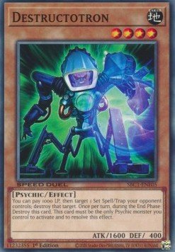 Destructotron⁣ - Speed Duel: Streets of Battle City⁣ (Common)⁣ [E05] - El Duelista