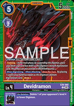 Devidramon (EX9 - 060) (V.1)⁣ - Versus Monsters⁣ (Common)⁣ [060] - El Duelista