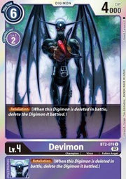 Devimon (BT2 - 074)⁣ - Resurgence Booster⁣ (Uncommon)⁣ [BT2 - 074] - El Duelista