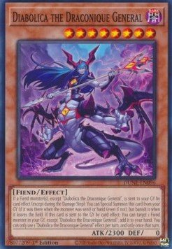 Diabolica the Draconique General⁣ - Duelist Nexus⁣ (Common)⁣ [096] - El Duelista