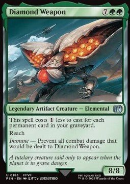 Diamond Weapon⁣ - Magic: The Gathering - FINAL FANTASY⁣ (Uncommon)⁣ [183] - El Duelista