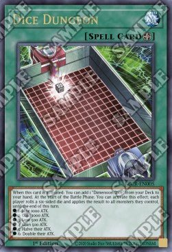 Dice Dungeon - Battles of Legend: Crystal Revenge (Ultra Rare) [BLCR - 005] - El Duelista