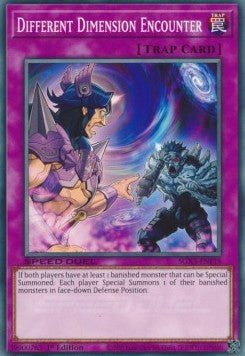 Different Dimension Encounter⁣ - Speed Duel GX: Duelists of Shadows⁣ (Common)⁣ [F18] - El Duelista