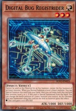 Digital Bug Registrider - Blazing Vortex (Common) [BLVO - 023] - El Duelista