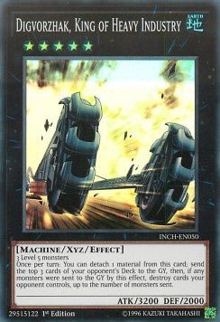 Digvorzhak, King of Heavy Industry - The Infinity Chasers (Super Rare) [INCH - 050] - El Duelista