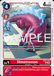 Dimetromon (BT21 - 017)⁣ - World Convergence⁣ (Uncommon)⁣ [017] - El Duelista