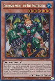 Dinomight Knight, the True Dracofighter⁣ - Battles of Legend: Monster Mayhem⁣ (Secret Rare)⁣ [126] - El Duelista