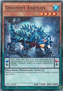 Dinomist Ankylos - The Dark Illusion (Common) [TDIL - 026] - El Duelista