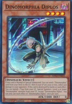 Dinomorphia Diplos - 25th Anniversary Tin: Dueling Heroes Mega Pack (Super Rare) [MP23 - 010] - El Duelista