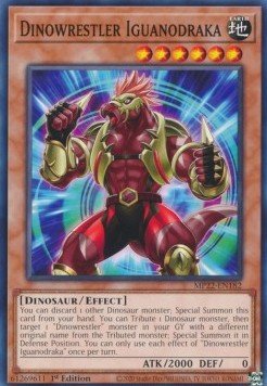 Dinowrestler Iguanodraka - 2022 Tin of the Pharaoh's Gods (Common) [MP22 - 182] - El Duelista