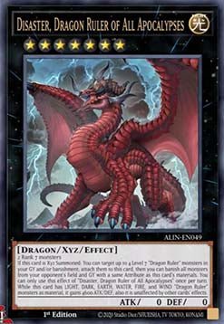 Disaster, Dragon Ruler of All Apocalypses - Alliance Insight (Ultra Rare) [ALIN - 049] - El Duelista