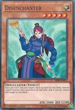 Disenchanter - Structure Deck: Order of the Spellcasters (Common) [SR08 - 013] - El Duelista