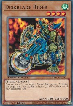 Diskblade Rider⁣ - Speed Duel GX: Duelists of Shadows⁣ (Common)⁣ [F05] - El Duelista
