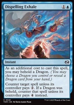 Dispelling Exhale⁣ - Tarkir: Dragonstorm⁣ (Common)⁣ [41] - El Duelista