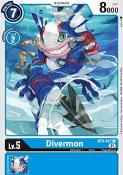 Divermon (BT9 - 027)⁣ - X Record⁣ (Common)⁣ [027] - El Duelista
