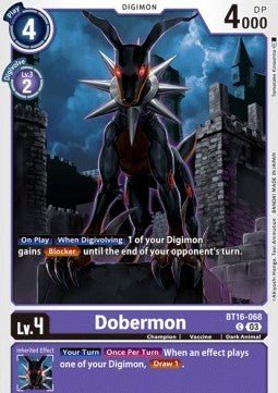 Dobermon (BT16 - 068)⁣ - Beginning Observer⁣ (Common)⁣ [068] - El Duelista