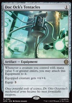 Doc Ock's Tentacles - Magic: The Gathering | Marvel's Spider - Man (Rare) [SPM - 162] - El Duelista
