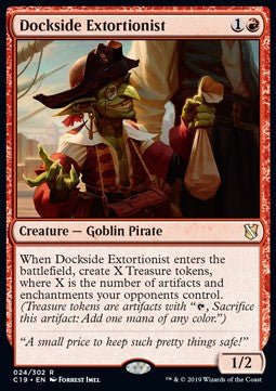 Dockside Extortionist⁣ - Commander 2019⁣ (Rare)⁣ [24] - El Duelista
