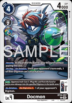 Docmon (BT24 - 057) - Time Stranger (Common) [BT - 24 - 057] - El Duelista