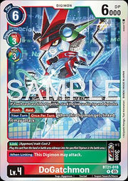 DoGatchmon (BT21 - 018)⁣ - World Convergence⁣ (Rare)⁣ [018] - El Duelista