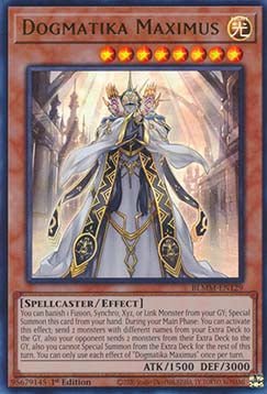 Dogmatika Maximus⁣ - Battles of Legend: Monster Mayhem⁣ (Ultra Rare)⁣ [129] - El Duelista