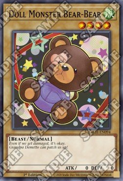 Doll Monster Bear - Bear - Battle of Chaos (Common) [BACH - 094] - El Duelista