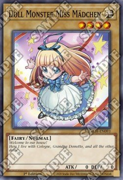 Doll Monster Miss Mädchen - Battle of Chaos (Common) [BACH - 093] - El Duelista