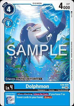Dolphmon (EX8 - 020) (V.1)⁣ - Chain of Liberation⁣ (Common)⁣ [020] - El Duelista