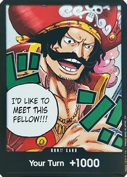 DON!! (OP13 Roger) (V.1) - Carrying on his Will (DON!!) - El Duelista