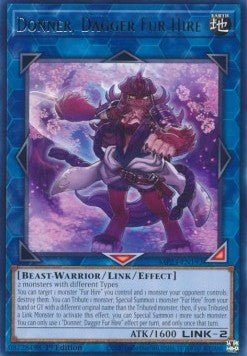 Donner, Dagger Fur Hire - 25th Anniversary Tin: Dueling Heroes Mega Pack (Rare) [MP23 - 192] - El Duelista