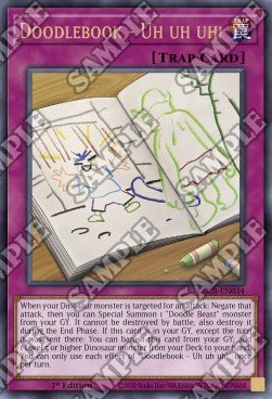 Doodlebook - Uh uh uh! - Battles of Legend: Crystal Revenge (Ultra Rare) [BLCR - 034] - El Duelista