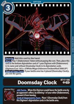 Doomsday Clock (BT17 - 100)⁣ - Secret Crisis⁣ (Uncommon)⁣ [100] - El Duelista