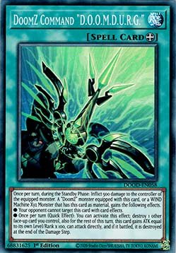 DoomZ Command "D.O.O.M.D.U.R.G." - Doom of Dimensions (Super Rare) [DOOD - 058] - El Duelista