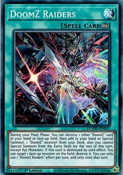 DoomZ Raiders - Doom of Dimensions (Super Rare) [DOOD - 057] - El Duelista