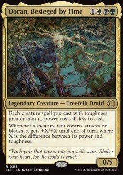 Doran, Besieged by Time - Lorwyn Eclipsed (Rare) [ECL - 215] - El Duelista