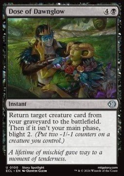 Dose of Dawnglow - Lorwyn Eclipsed (Uncommon) [ECL - 100] - El Duelista