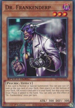 Dr. Frankenderp⁣ - Speed Duel: Streets of Battle City⁣ (Common)⁣ [E06] - El Duelista