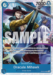 Dracule Mihawk (OP09 - 048) (V.1) - Emperors in the New World (Super Rare) [OP09 - 048] - El Duelista