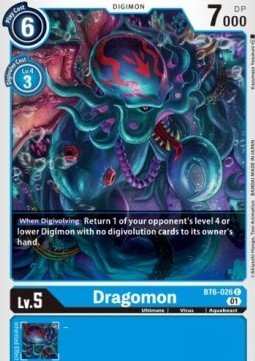 Dragomon (BT6 - 026)⁣ - Double Diamond⁣ (Common)⁣ [BT6 - 026] - El Duelista