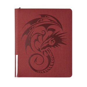 Dragon Shield: Card Codex Zipster 9 - Pocket Binder (Blood Red) - El Duelista