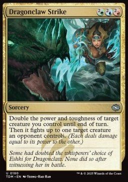 Dragonclaw Strike⁣ - Tarkir: Dragonstorm⁣ (Uncommon)⁣ [180] - El Duelista