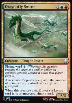 Dragonfly Swarm - Magic: The Gathering | Avatar: The Last Airbender (Uncommon) [TLA - 215] - El Duelista
