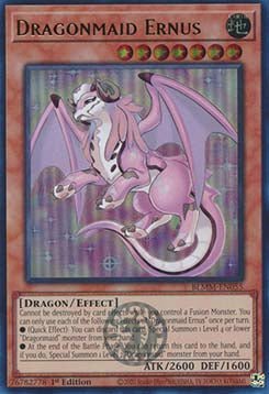 Dragonmaid Ernus⁣ - Battles of Legend: Monster Mayhem⁣ (Ultra Rare)⁣ [055] - El Duelista