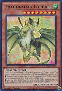 Dragonmaid Lorpar⁣ - Battles of Legend: Monster Mayhem⁣ (Ultra Rare)⁣ [061] - El Duelista
